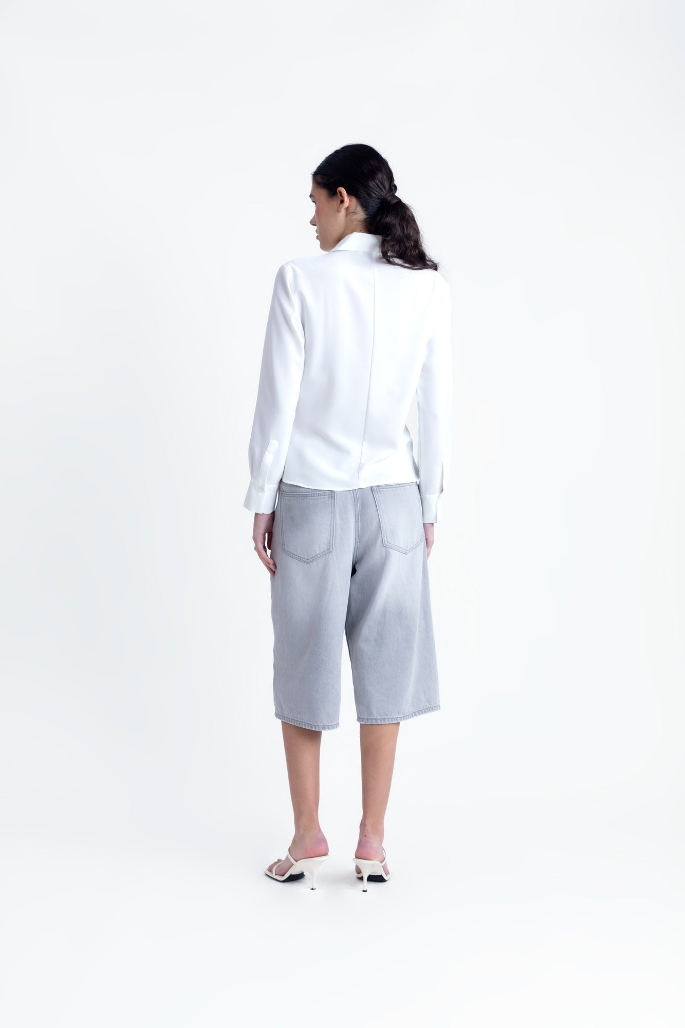 Blusa con Pinzas en Cintura