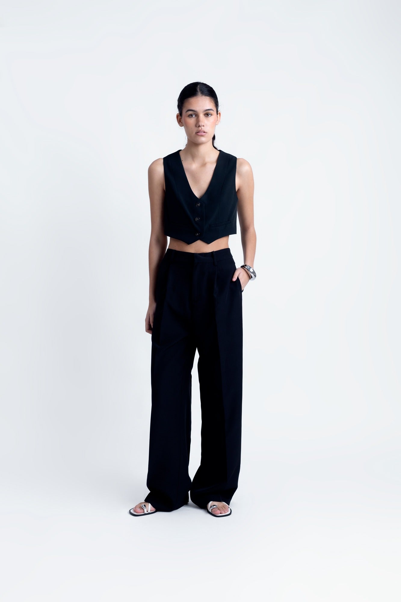 Pantalón Pliegues