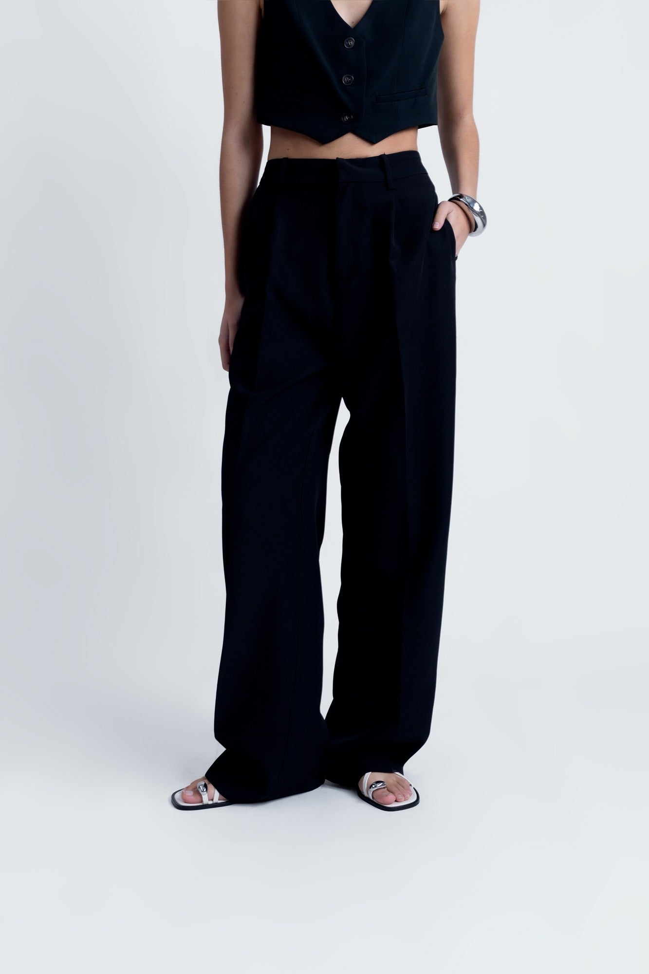 Pantalón Pliegues