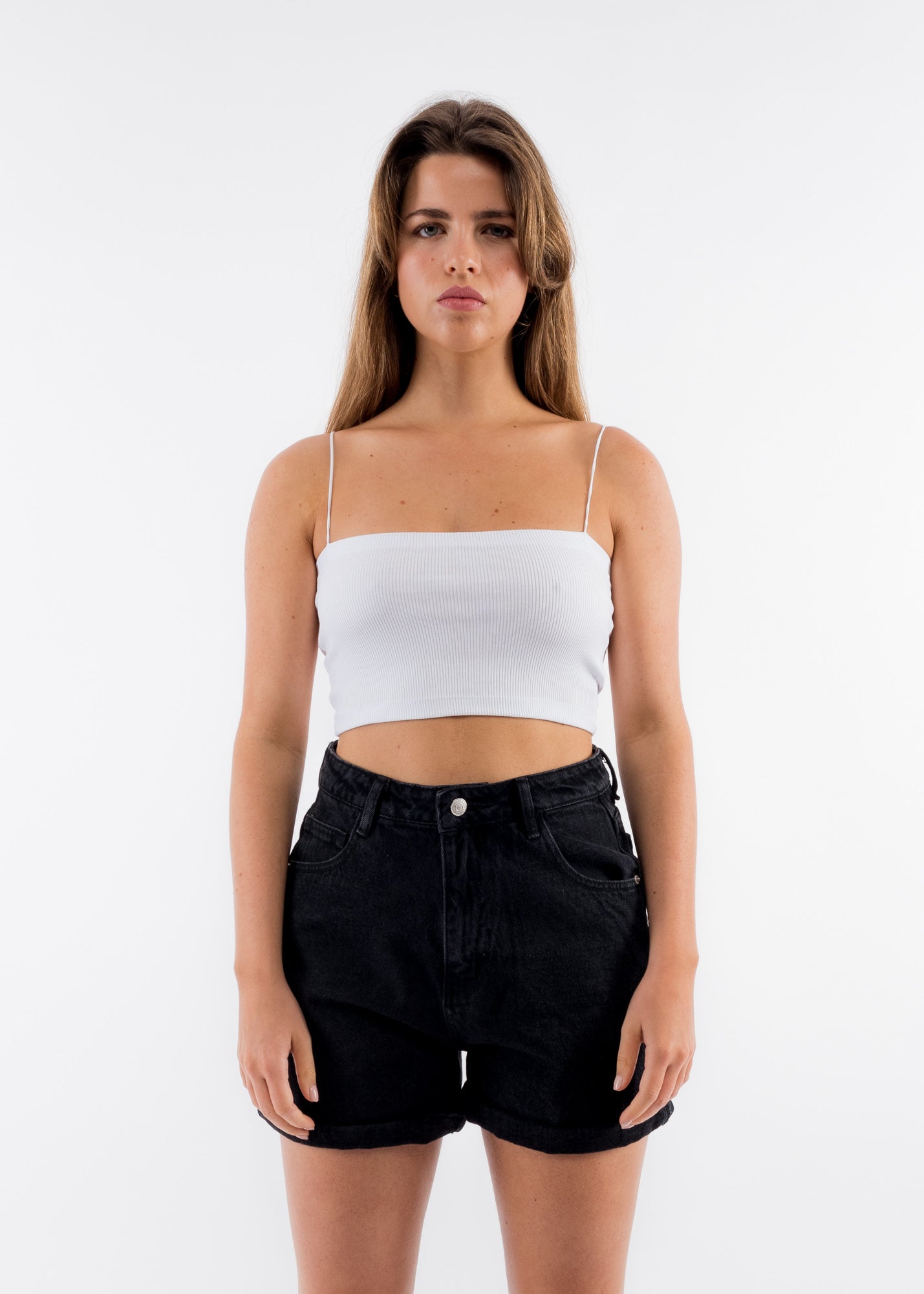 Shorts denim mom