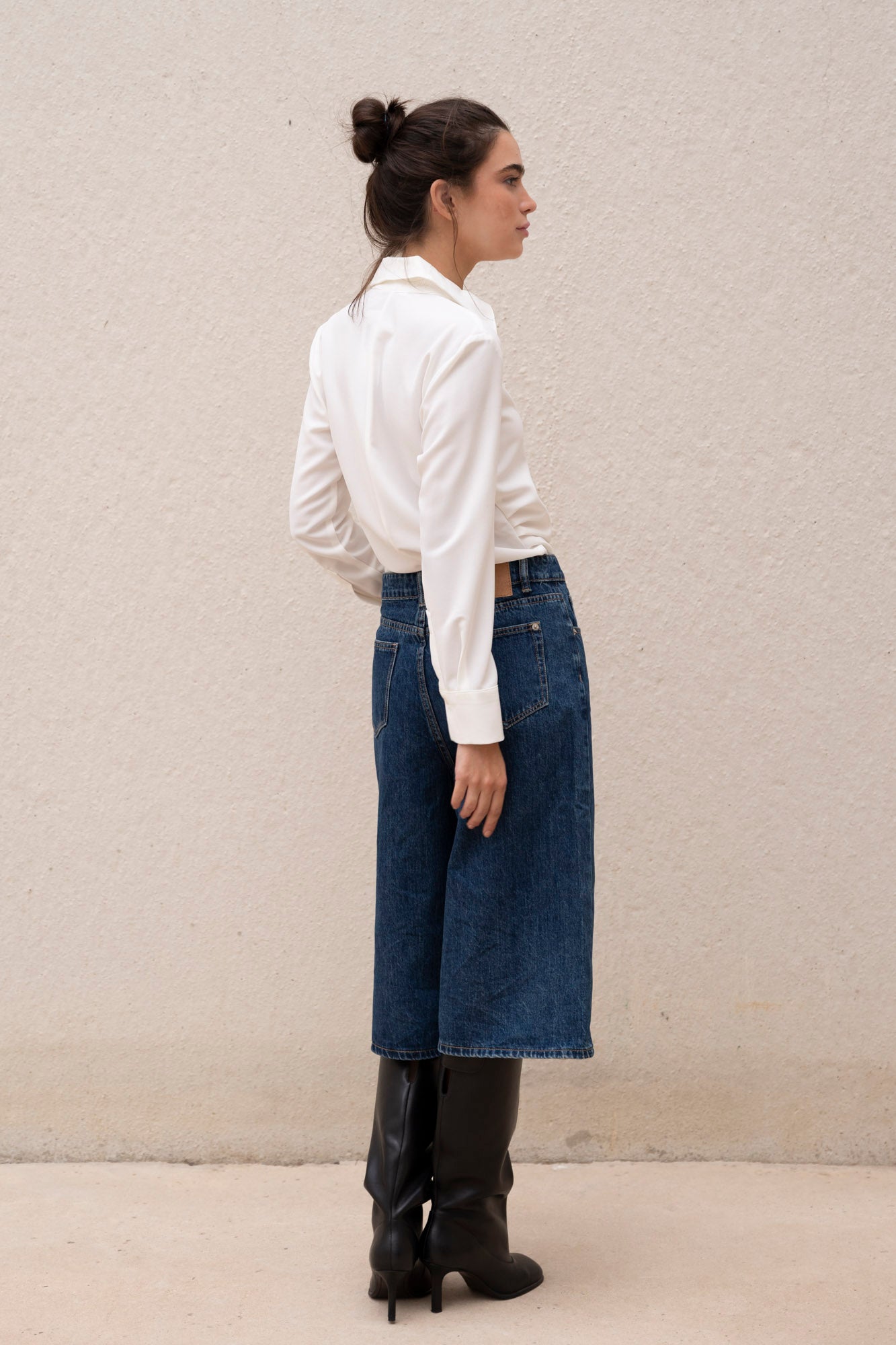 Blusa con Pinzas en Cintura